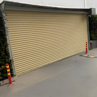 Porte enroulable robuste et sécurisée