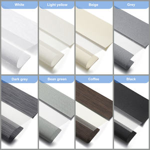 Persianas Enrollables Eléctricas de PVC de Doble Capa para Ventanas, Persianas Zebra con Doble Bloqueo de Luz - Product Image 5