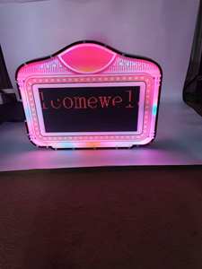 برمجة Led الرقمية Vip زجاجة خدمة مقدم التطبيق DIY رسالة علامة لوحة حامل عرض مشروبات ل ملهى ليلي - Product Image 4