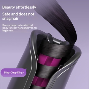 Rizador de Pelo Eléctrico Profesional Automático Giratorio de Barril Largo de Cerámica para Mujer <span class=keywords><strong>GENAI</strong></span> ZC890, ¡Gran Venta! - Product Image 2