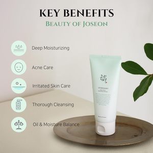 ชุดผลิตภัณฑ์ทำความสะอาดผิวหน้า Beauty of Joseon Cleansing Moisture Trio Ginseng Oil Green Plum Cleanser Essence Water สำหรับทุกสภาพผิว - Product Image 5