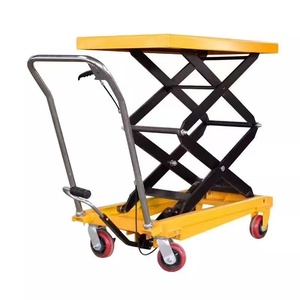 Bánh Xe Có Thể Lái 150Kg 0.72M Mini Xử Lý Thủy Lực Nền Tảng Xe Tải Cắt Kéo Nâng Hàng Hóa Tải Dỡ Thu Nhỏ Nâng Bảng - Product Image 3