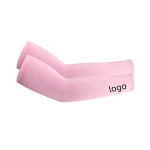Summer Unisex Uv Protection Arm Cooling Ice Silk Arm Sleeves Arm <b>Cover</b> Sleeves - Product Image 1