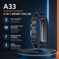 Traceur GPS pour chien et récepteur GPS étanche, suivi en temps réel, Bluetooth et NFC, autonomie de plus de 20 heures, compatible iOS/Android