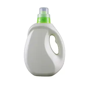 Gran oferta, botella de detergente PE con logotipo personalizado, botella de detergente líquido para ropa 5l, botella de plástico