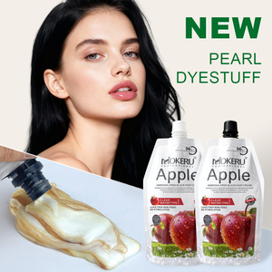 Tinta per Capelli Nera OEM Red Apple Senza Ammoniaca, Ipoallergenica, ad Azione Rapida in 5 Minuti, Copre i Capelli Grigi/Bianchi - Product Image 3