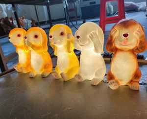 Customized Ip65 Outdoor Led 3d Rabbit Neon Lamp Garden Decor Light For Christmas Halloween New Year's Day Home Yard Decorations - Product Image 1