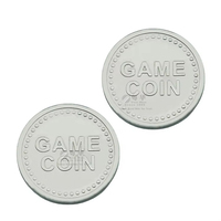 Prix usine jeu d'arcade en acier inoxydable jeton pièce médaille 1.85Mm épaisseur pièce pour distributeur automatique