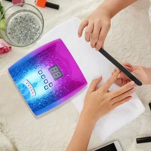 Secador de Uñas Inalámbrico con Carga, Máquina de Manicura UV + LED, Lámpara de Uñas con Temporizador y Sensor Automático, para Salón de Belleza y Principiantes - Product Image 4