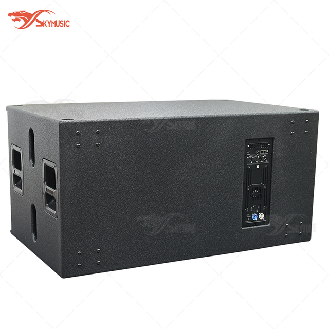 Dual 18 Inch Subwoofer Outdoor Sub Bass Sound System Professional Audio pa System Sub Woofer 4000W DJ Box Bass Subwoofers