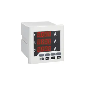 Gomelong Rs485 Akıllı 3 Fazlı Ampermetre Metre Dijital Panel Voltmetre