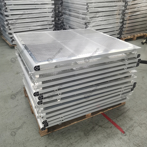 Kkmark Direct Deal CBHQ pieghevole evento portatile spettacolo in alluminio barriere della polizia Mojo barricata palco controllo folla barriera - Product Image 3