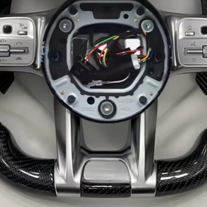 Volante de Fibra de Carbono para Automóvil Mercedes-Benz Clase A, B, C, E, <span class=keywords><strong>G</strong></span>, S, para Amg GT, CL, SL, GL, ML, W212, W176, W213, W211, W205 - Product Image 4