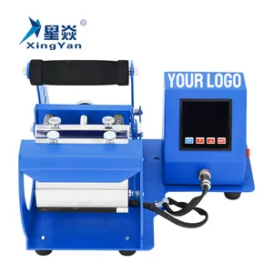 Фабрика Xingyan, оптовая продажа, изготовленный на заказ логотип, 11 унций, сублимационная машина с пустым покрытием, металлическая керамическая стеклянная кружка, термопресс