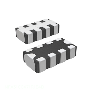 Condensateur original 470pF Surface Mount CAP ARRAY 470PF 25V 1206 NFA31CC471R1E4D - Product Image 1