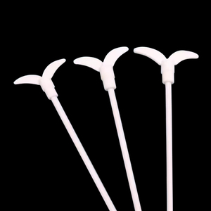 High Quality <b>PTFE</b> Stirring Paddle Three Blade Crescent/Cross Type Rod Overhead Stirrer Mixer Shaft Paddle <b>Ptfe</b> Stirring Paddle - Product Image 2