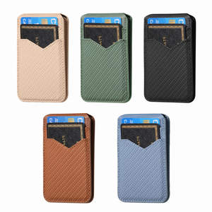 Cartera Magnética de Cuero PU para Tarjetas de Crédito, con Soporte Plegable para Teléfonos iPhone Serie 17, 16, 15, 14 y 13 - Product Image 4