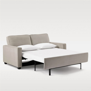Inflable <strong>Moderno</strong> Azul En Cuero 2 Plazas Caliente Litera Individual De Pared Plegable Convertible <strong>Sofa</strong> <strong>Cama</strong> - Product Image 3