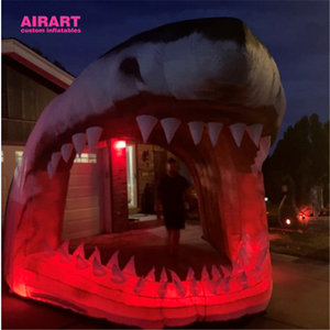 Đường Hầm Hình Ảnh Cá Mập Bơm Phồng Hình Ảnh Thật Cỡ Lớn Để Trang Trí Sự Kiện - Product Image 2
