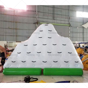 PVC Water Park <b>Games</b> <b>Inflatable</b> Iceberg With Slide for Sports <b>Inflatable</b> Iceberg <b>Inflatable</b> Sea Island Obstacles Equipment Set I - Product Image 2