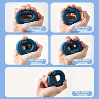 Anneau de préhension en silicone Aole pour adultes, renforceur de poignet et de main, entraînement de rééducation multi-niveaux, double force, pour étudiants et usage domestique