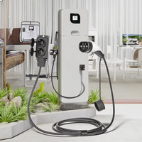Câble de décharge véhicule-à-charge - Longueur 5 m, sortie 220 V 16 A, compatible avec BYD/Tesla/MG, conception à double prise