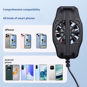 Nhanh chóng làm mát không khí điện thoại di động tản nhiệt với tốc độ cao 5000rpm trở lại clip RGB chiếu sáng cực kỳ yên tĩnh cho chơi game & live streaming - Product Image 4