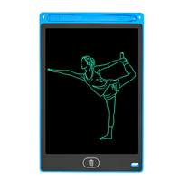 Tablette de dessin numérique LCD 12 pouces avec cadre en plastique ABS - Bloc-notes éducatif pour enfants et adultes