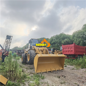 Chargeuse sur pneus hydraulique d'occasion importée des États-Unis CAT 966H 950GC 966G 980G 988G 988H 6 tonnes avec moteur CAT C11 4x4 pour travaux agricoles et de construction - Product Image 3