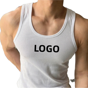 Chaleco Deportivo Personalizado para Hombre, Mezcla de Spandex/Poliéster, Secado Rápido, Alta Elasticidad, Transpirable, Cuello Redondo - Product Image 1
