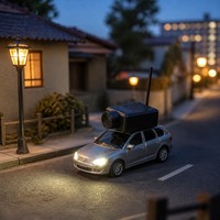 Voiture RC avec caméra 1:64, mini voiture RC, kit de rangement, 2,4 GHz, caméra WiFi 720P, voiture télécommandée pour garçons et enfants