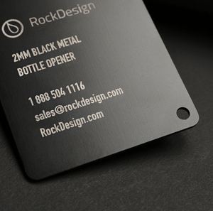 Cartes nominatives en plastique Ouvre-bouteille portable multifonctionnel en métal classique - Product Image 1