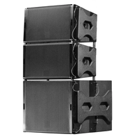 Système audio passif professionnel pour concerts en direct : Enceinte de basses DJ double 12 pouces haute puissance, type Line Array, avec subwoofer à chargement acoustique pour bars