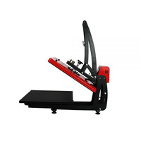 Presse à chaud automatique Qomolangma 16 pouces x 20 pouces, version verticale, machine de transfert de chaleur pour t-shirt