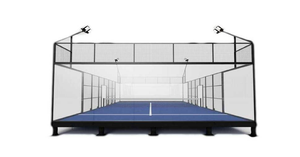 แผ่นรองแบบถอดได้ชุบสังกะสีแบบจุ่มร้อนอุปกรณ์สนามเทนนิสแผ่นรองเคลื่อนที่โครงสร้าง - Product Image 6