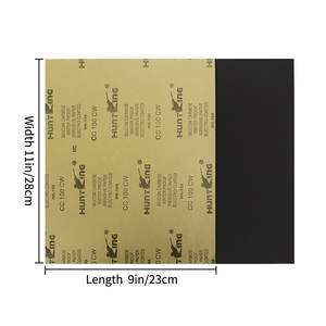 Papel de <span class=keywords><strong>Lija</strong></span> de Grano Fino 2000, Hojas de Papel de <span class=keywords><strong>Lija</strong></span> Abrasivo de Carburo de Silicio para Pulir Paredes, <span class=keywords><strong>Metal</strong></span> y Automóviles - Product Image 4