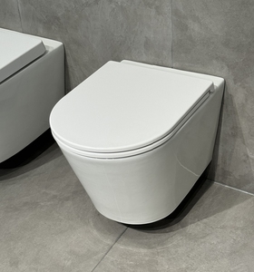 <span class=keywords><strong>Bolina</strong></span> Manufacture Factory produce la venta caliente estándar europeo Sanitary Ware Bowl P-trap inodoro colgado en la pared - Product Image 2