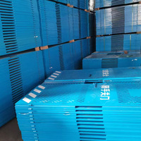 Barrière de protection mobile pour fosses de fondation, clôture de sécurité pour la protection des chantiers de construction