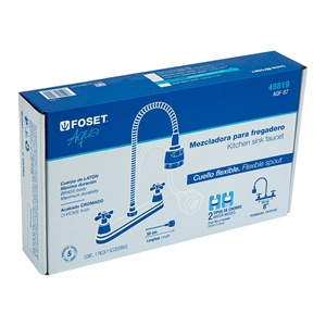 Foset AQF-87 8 'in acciaio inox lavello miscelatore flessibile traversa rubinetto da cucina con alta qualità Aqua