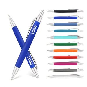 Customized Rubber Plastic Advertising Pens Printed <b>Ball</b> Pen With Logo - Product Image 1