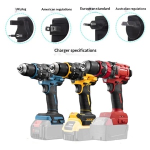 <span class=keywords><strong>Taladro</strong></span> <span class=keywords><strong>Atornillador</strong></span> Inalámbrico Profesional de 21V, 2 Velocidades, Herramienta Eléctrica (Compatible con Baterías Makita/DeWalt/<span class=keywords><strong>Milwaukee</strong></span>) - Product Image 1