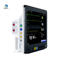 Moniteur vétérinaire portable EUR PET de haute qualité avec écran TFT LCD de 15 pouces, appareil d'analyse vétérinaire, moniteur vétérinaire, moniteur des signes vitaux
