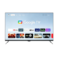 TV Pintar Tanpa Bingkai 75 Inci 4K UHD Android WebOS Google TV LED Layar Besar yang Dapat Disesuaikan