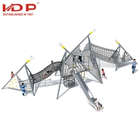 HUADONG 2024 Nouvelle structure de jeu d'escalade durable pour enfants Équipement de terrain de jeu de parc extérieur pour enfants