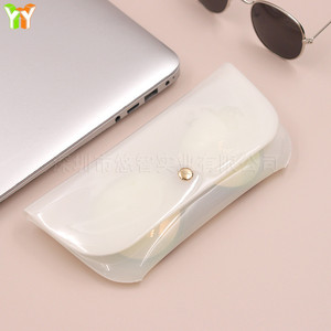 มีสินค้าในสต็อก, กล่องใส่แว่นตาใสสำหรับฤดูร้อน, กล่องใส่แว่นกันแดดกันน้ำและทนแรงกด, กล่องใส่แว่นตาแบบพีวีซีสำหรับเดินทาง - Product Image 4