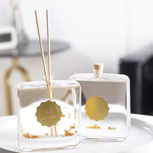 Reed Diffuser minyak esensial aromaterapi domestik, agen freshing udara kamar mandi dalam ruangan, aromaterapi deodoran fantastis