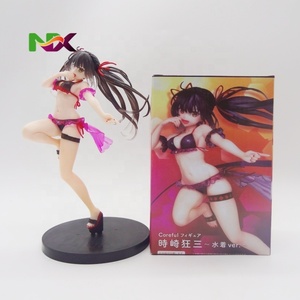 Figurine de maillot de bain <span class=keywords><strong>Kurumi</strong></span> <span class=keywords><strong>Tokisaki</strong></span> de Date A Live, modèle d'anime en gros, décoration - Product Image 1