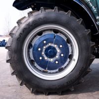 Tracteur agricole multifonctionnel 4x4 avec chargeur frontal 160 CV, transmission par engrenages, pompe et boîte de vitesses
