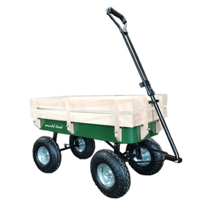 Charge 150kg 4 roues plage main tirer chariot de jardin pour l'extérieur - Product Image 6