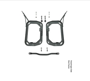 Support latéral de moto pour sacoche, porte-bagages <span class=keywords><strong>SHAD</strong></span>, support de boîte latérale, modification pour Honda CB500F 2026 - Product Image 2
